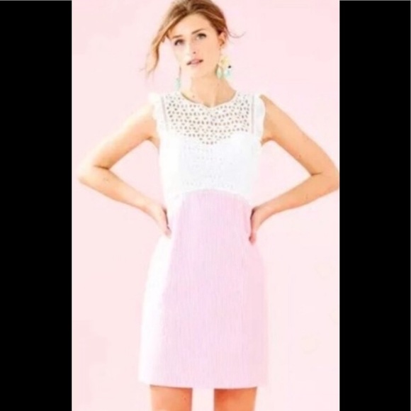 Lilly Pulitzer Dresses & Skirts - NWT Lilly Pulitzer Maya shift pink tropics 16